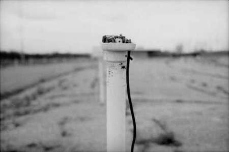 Cascade Drive-In Theatre - Speaker Pole - Photo From Jeff Raterink